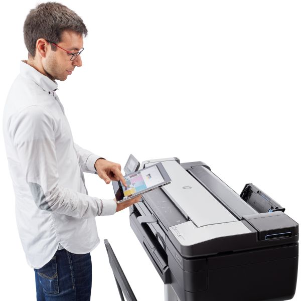 HP Designjet T830 24-inch multifunctionele printer (F9A28D#B19)