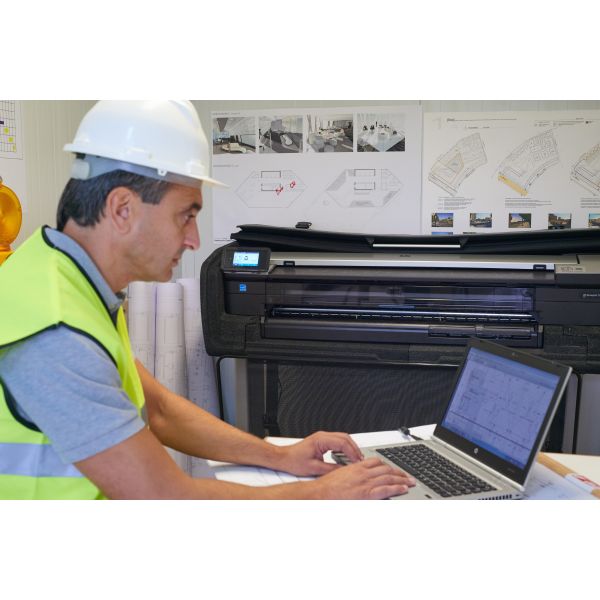 HP Designjet T830 24-inch multifunctionele printer (F9A28D#B19)