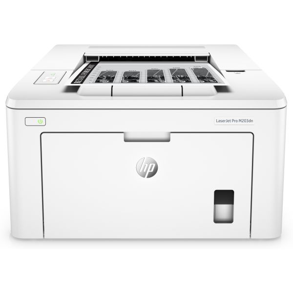 HP LaserJet Pro M203dn printer, Zwart-wit, Printer voor Thuis en thuiskantoor, Print, Printen vanaf telefoon of tablet; Dubbelzijdig printen; JetIntelligence-cartridge (G3Q46A#B19)