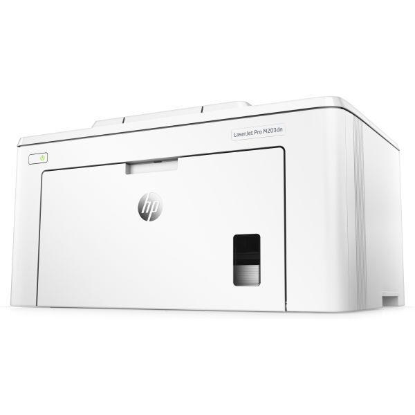 HP LaserJet Pro M203dn printer, Zwart-wit, Printer voor Thuis en thuiskantoor, Print, Printen vanaf telefoon of tablet; Dubbelzijdig printen; JetIntelligence-cartridge (G3Q46A#B19)