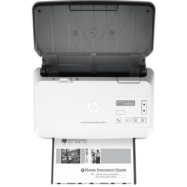 HP Scanjet Enterprise Flow 7000 s3 Paginascanner 600 x 600 DPI A4 Wit (L2757A#B19) HP Scanjet Enterprise Flow 7000 s3 Paginascanner 600 x 600 DPI A4 Wit (L2757A#B19)