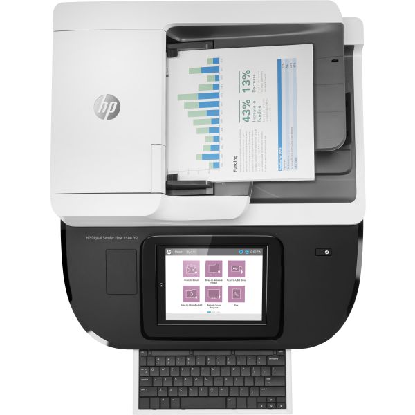 HP Flow 8500 fn2 Flatbed-/ADF-scanner 600 x 600 DPI (L2762A#B19) HP Flow 8500 fn2 Flatbed-/ADF-scanner 600 x 600 DPI (L2762A#B19)