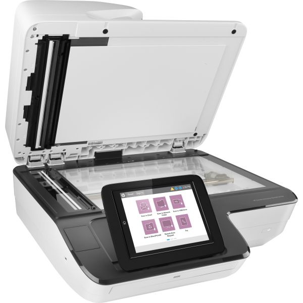 HP Scanjet Enterprise Flow N9120 fn2 Flatbed-/ADF-scanner 600 x 600 DPI A3 Zwart, Wit (L2763A#B19)