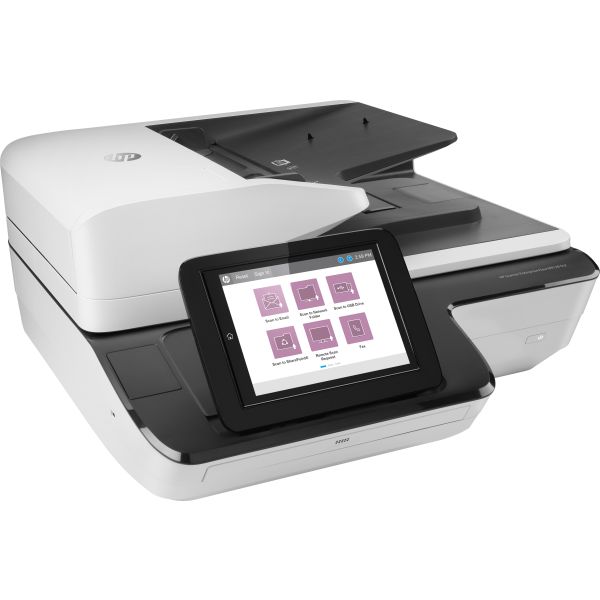 HP Scanjet Enterprise Flow N9120 fn2 Flatbed-/ADF-scanner 600 x 600 DPI A3 Zwart, Wit (L2763A#B19) HP Scanjet Enterprise Flow N9120 fn2 Flatbed-/ADF-scanner 600 x 600 DPI A3 Zwart, Wit (L2763A#B19)