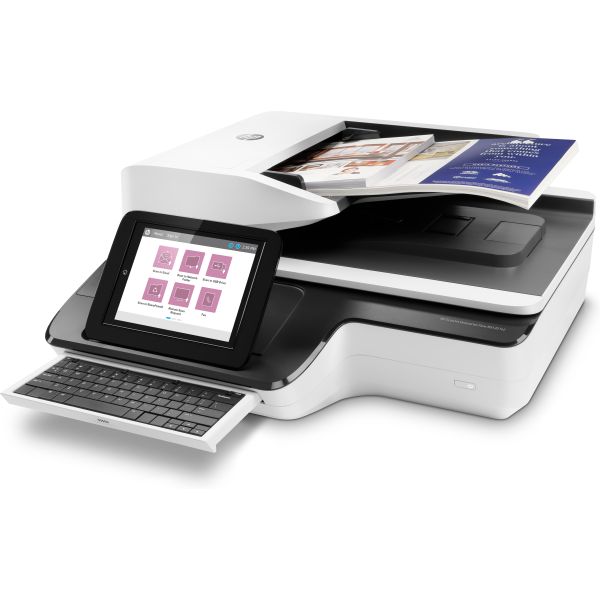 HP Scanjet Enterprise Flow N9120 fn2 Flatbed-/ADF-scanner 600 x 600 DPI A3 Zwart, Wit (L2763A#B19) HP Scanjet Enterprise Flow N9120 fn2 Flatbed-/ADF-scanner 600 x 600 DPI A3 Zwart, Wit (L2763A#B19)