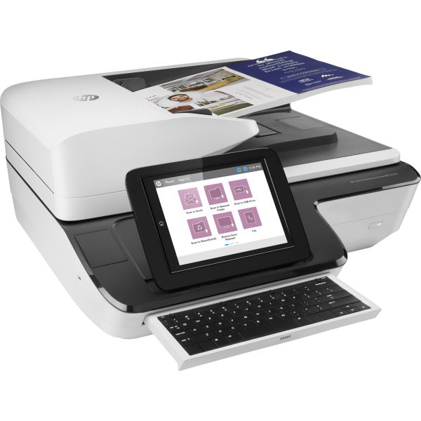 HP Scanjet Enterprise Flow N9120 fn2 Flatbed-/ADF-scanner 600 x 600 DPI A3 Zwart, Wit (L2763A#B19) HP Scanjet Enterprise Flow N9120 fn2 Flatbed-/ADF-scanner 600 x 600 DPI A3 Zwart, Wit (L2763A#B19)
