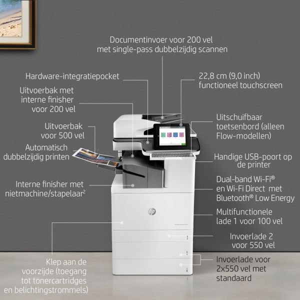 HP Color LaserJet Enterprise Flow MFP M776zs (T3U56A#B19)