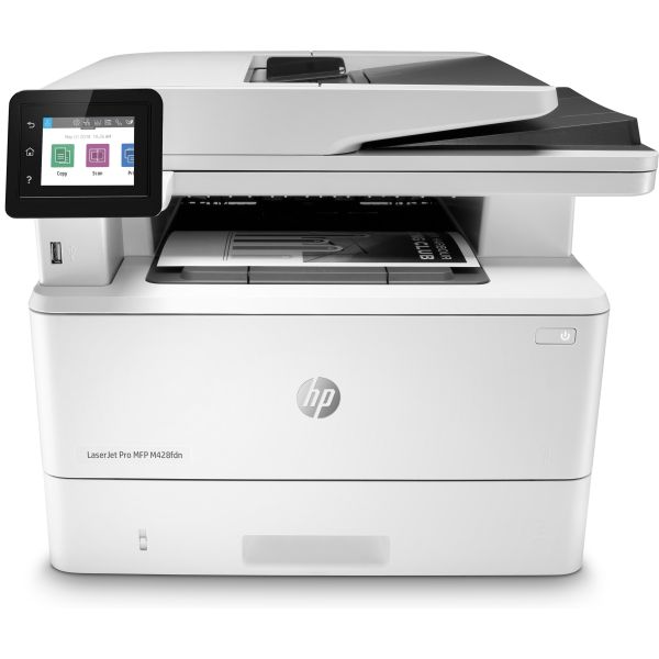 HP LaserJet Pro MFP M428fdn, Zwart-wit, Printer voor Bedrijf, Printen, kopiëren, scannen, fax, e-mail, Scannen naar e-mail; Dubbelzijdig scannen (W1A29A#B19)