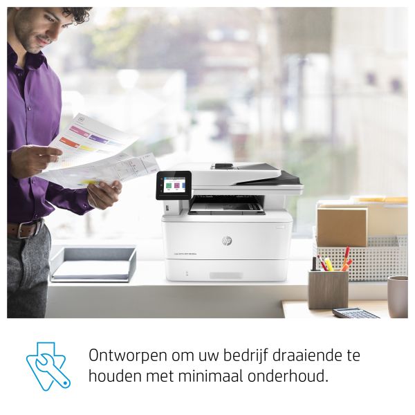 HP LaserJet Pro MFP M428fdw, Printen, kopiëren, scannen, fax, e-mail, Scannen naar e-mail; Dubbelzijdig scannen (W1A30A#B19)