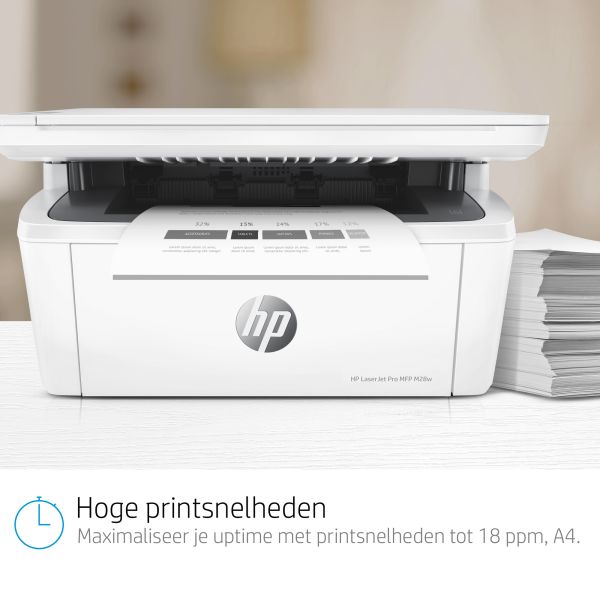HP LaserJet Pro M28w Laser A4 600 x 600 DPI 18 ppm Wifi (W2G55A#B19) HP LaserJet Pro M28w Laser A4 600 x 600 DPI 18 ppm Wifi (W2G55A#B19)