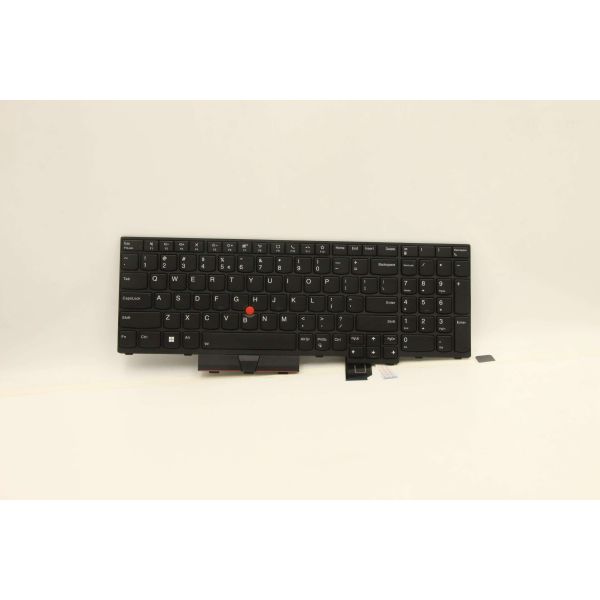 Lenovo Keyboard EURO ENG BKLT (TRA) BLK (5M11C88905N) (5M11C88905N)