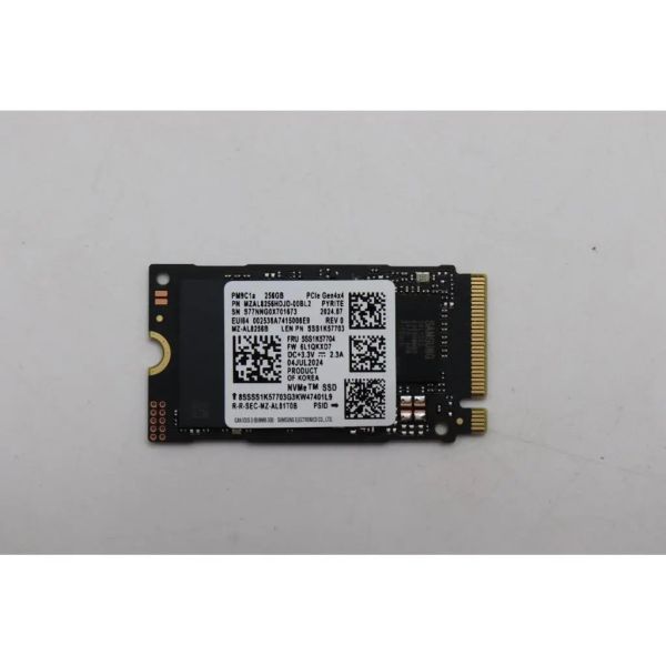 Lenovo 256GB M.2 2242 PCIe Gen4 SSD (5SS1K57704) (5SS1K57704)