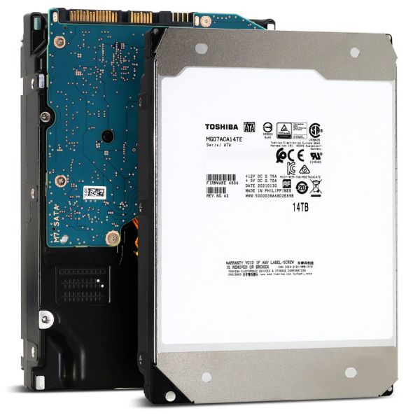 Toshiba 8.9cm (3.5) 14TB SATA3 NAS N300 7200RPM intern bulk (MN11ACA14TS)
