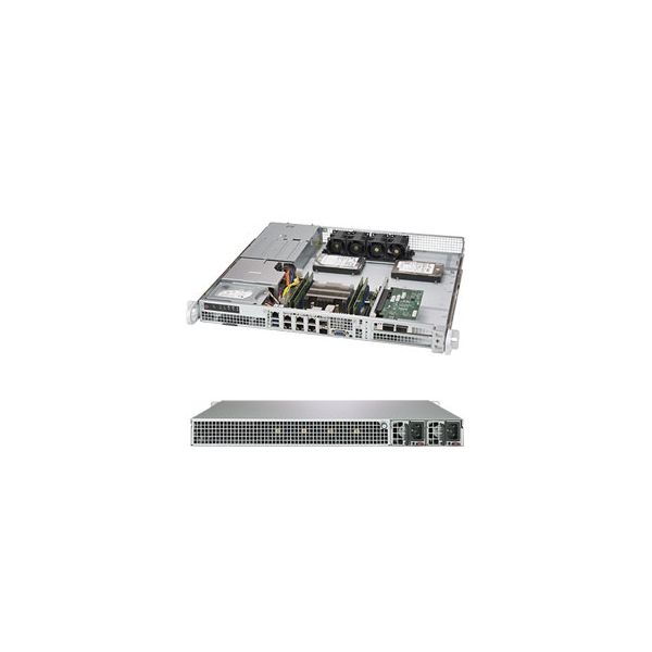 Supermicro SuperServer 1019D-FRN8TP Intel SoC Rack (1U) Zilver (SYS-1019D-FRN8TP)