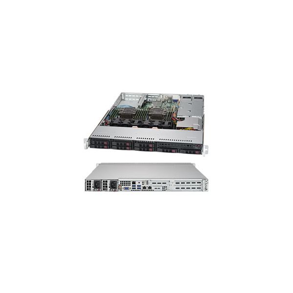 Supermicro SuperServer 1029P-WTR Intel® C621 LGA 3647 (Socket P) Rack (1U) Zwart (SYS-1029P-WTR)