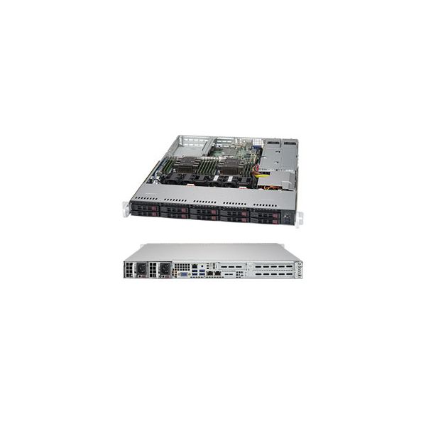 Supermicro SuperServer 1029P-WTRT Intel C622 LGA 3647 (Socket P) Rack (1U) Zwart (SYS-1029P-WTRT)