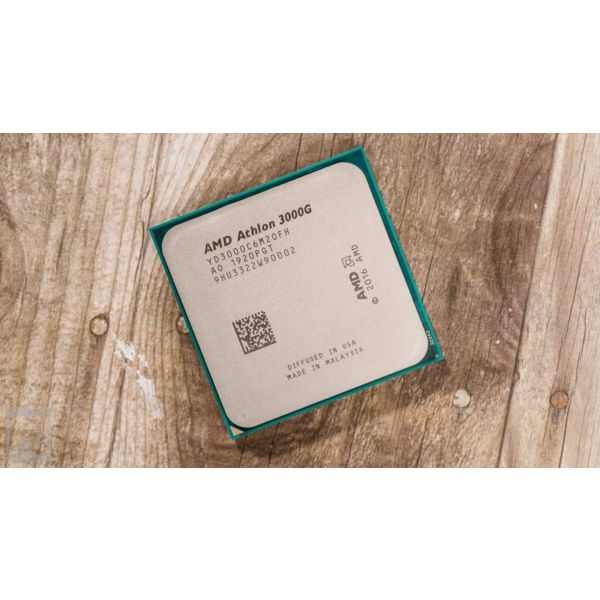 AMD Athlon 3 3000G (2x 3,5 GHz) 4MB Sockel AM4 CPU Tray (ohne Lüfter) (YD3000C6M2OFH)