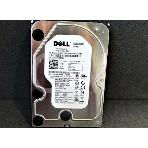 Dell 500GB 7.2K SATA 3.5INCH 3G HDD (HN649-RFB)