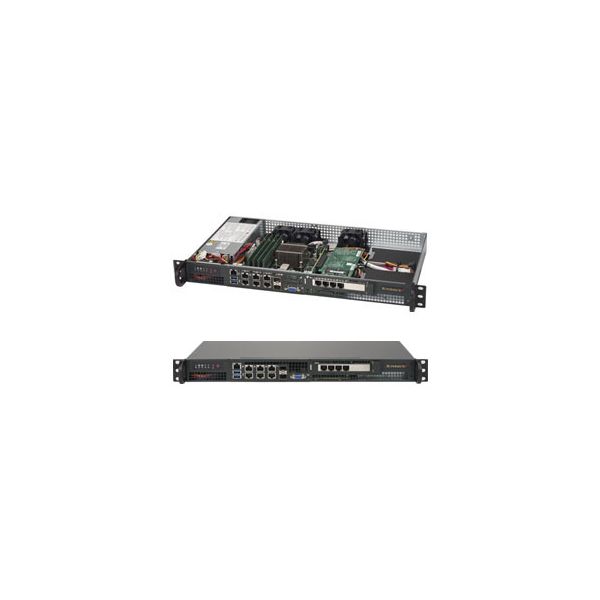 Supermicro 5018D-FN8T BGA 1667 Rack (1U) Zwart (SYS-5018D-FN8T)