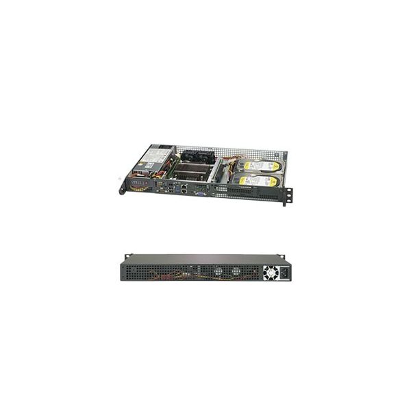 Supermicro SuperServer 5019C-FL Intel C242 LGA 1151 (Socket H4) Rack (1U) Zwart (SYS-5019C-FL)