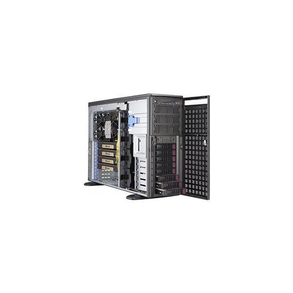 Supermicro SuperWorkstation 5049A-TR Intel® C621 LGA 3647 (Socket P) Rack (4U) Zwart (SYS-5049A-TR)