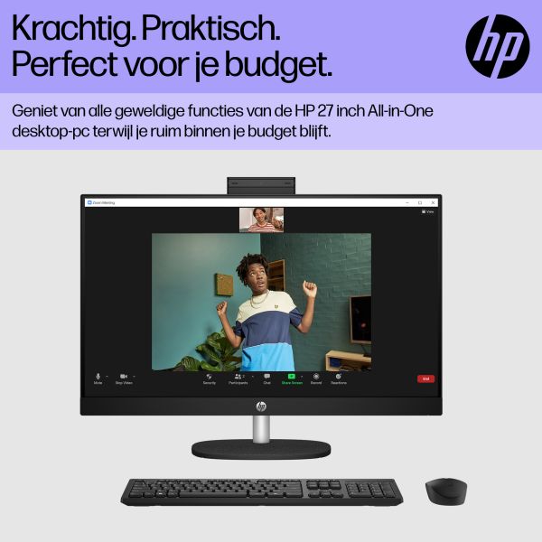 HP All-in-One 27-cr0071nd Intel Core i7-1355U 27inch FHD AG 16GB DDR4 512GB PCIe NVMe SSD W11H Shell White Intel® Core™ i7 68,6 cm (27") 1920 x 1080 Pixels Alles-in-één-pc DDR4-SDRAM Windows 11 Home Wi-Fi 6 (802.11ax) Wit (D18D3EA#ABH) HP All-in-One 27-cr0071nd Intel Core i7-1355U 27inch FHD AG 16GB DDR4 512GB PCIe NVMe SSD W11H Shell White Intel® Core™ i7 68,6 cm (27") 1920 x 1080 Pixels Alles-in-één-pc DDR4-SDRAM Windows 11 Home Wi-Fi 6 (802.11ax) Wit