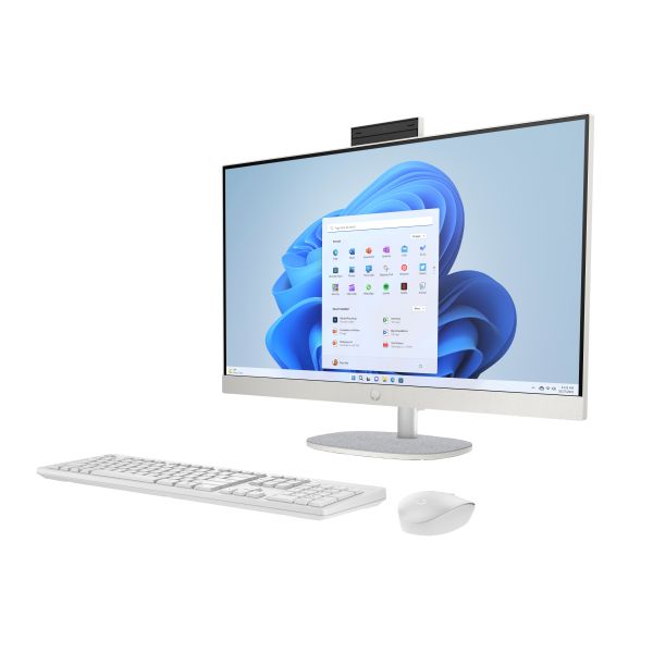 HP All-in-One 27-cr0071nd Intel Core i7-1355U 27inch FHD AG 16GB DDR4 512GB PCIe NVMe SSD W11H Shell White Intel® Core™ i7 68,6 cm (27") 1920 x 1080 Pixels Alles-in-één-pc DDR4-SDRAM Windows 11 Home Wi-Fi 6 (802.11ax) Wit (D18D3EA#ABH) HP All-in-One 27-cr0071nd Intel Core i7-1355U 27inch FHD AG 16GB DDR4 512GB PCIe NVMe SSD W11H Shell White Intel® Core™ i7 68,6 cm (27") 1920 x 1080 Pixels Alles-in-één-pc DDR4-SDRAM Windows 11 Home Wi-Fi 6 (802.11ax) Wit