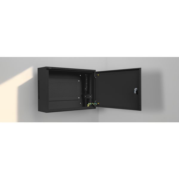 LANBERG 19 RACK-MOUNTABLE 6U+3U -540X200 LOW-PROFILE RACK (ASSEMBLED) (WAF1-5203-06-00S)