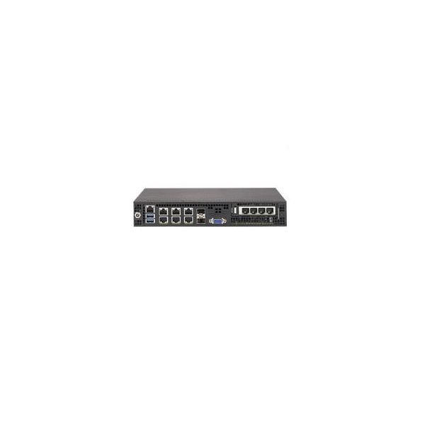 Supermicro SuperServer E300-8D server Mini (1U) Intel® Xeon® D D-1518 2,2 GHz DDR4-SDRAM (SYS-E300-8D)