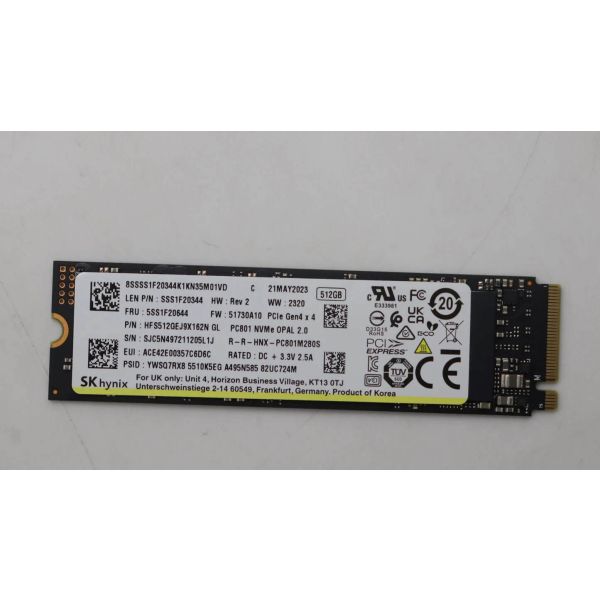 Lenovo SSD 512GB M.2 2280 LTS PCIe4x4 SKH OP (5SS1D71717) (5SS1D71717)