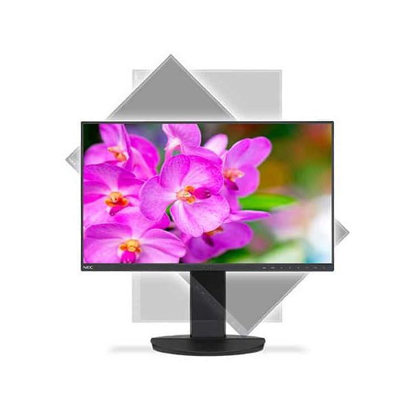 NEC MultiSync EA241F-BK computer monitor 61 cm (24") 1920 x 1080 Pixels Full HD LED Zwart (60004786) NEC MultiSync EA241F-BK computer monitor 61 cm (24") 1920 x 1080 Pixels Full HD LED Zwart (60004786)