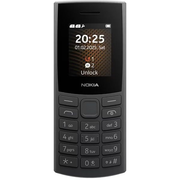 Nokia 105 4G 2nd Edition 1.8 48MB Brown-Black (1GF032CPA1L01)