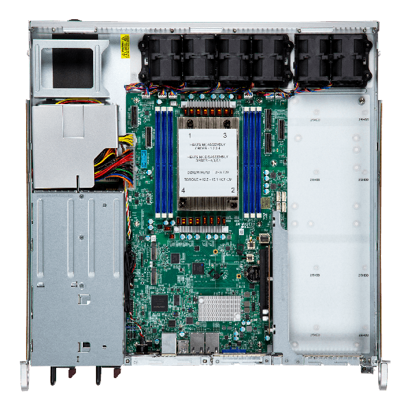 Super Micro Supermicro Barebone WIO A+ SuperServer 1U Single Socket SP6 AS-1115S-FWTRT (AS-1115S-FWTRT)