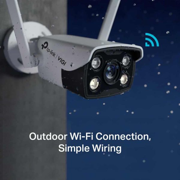 TP-Link VIGI C340-W V1 Outdoor Network Surveillance Camera 2560 x 1440 (VIGIC340-W(4MM))