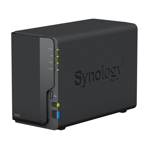 Synology DiskStation DS223 data-opslag-server NAS Desktop Ethernet LAN RTD1619B (DS223)