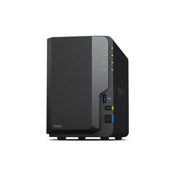Synology DiskStation DS223 data-opslag-server NAS Desktop Ethernet LAN RTD1619B (DS223)