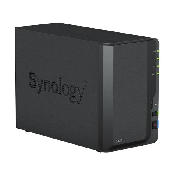 Synology DiskStation DS223 data-opslag-server NAS Desktop Ethernet LAN RTD1619B (DS223)