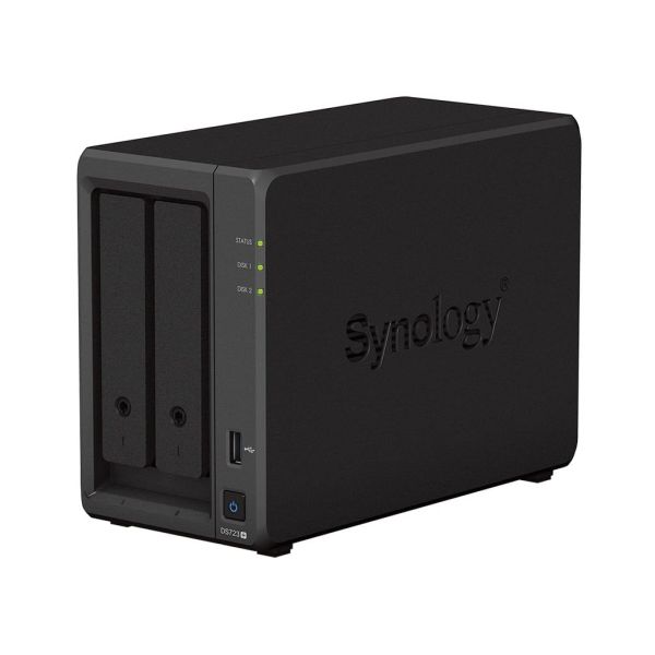 Synology DiskStation DS723+ data-opslag-server NAS Tower Ethernet LAN Zwart R1600 (DS723+)