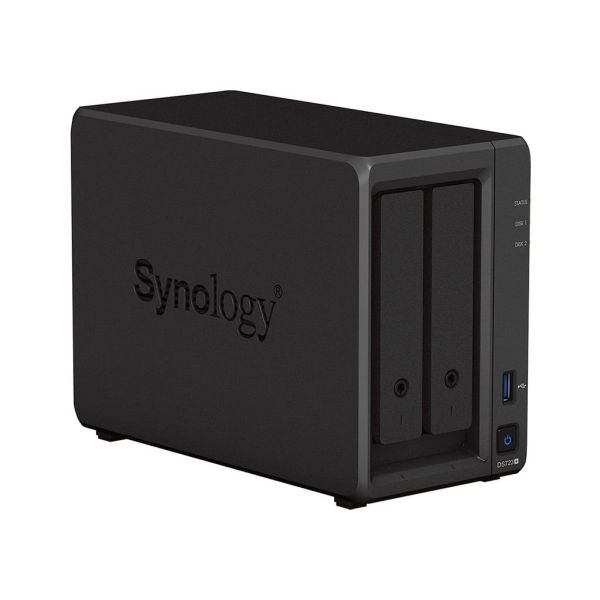 Synology DiskStation DS723+ data-opslag-server NAS Tower Ethernet LAN Zwart R1600 (DS723+)