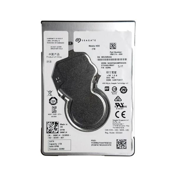 Dell Hard Disk Drive Dell 2TB 5.4K (NNFJ4-RFB)