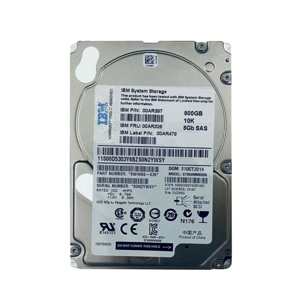 Dell 900GB 10K 6G SAS 2.5 SED (TNX32_DELL-RFB)