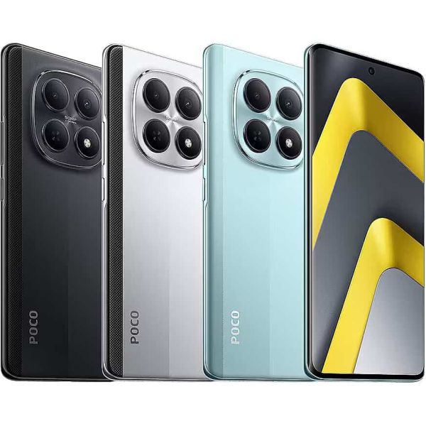 Xiaomi POCO M8 5G Smartphone 17,2 cm (6,77) AMOLED 8 GB 512 GB Silber 5G Dual-SIM (MZB0NRAEU)