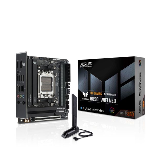 ASUS TUF GAMING B850I WIFI NEO AMD B850 Socket AM5 mini ITX (90MB1PI0-M0EAY0)