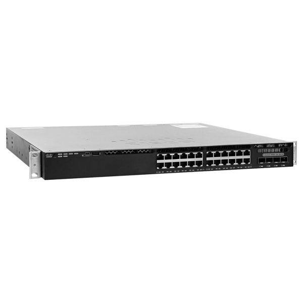 Cisco Cat. 3650 24 Port Data 4x1G Uplink IP Base (WS-C3650-24TS-S-R4)