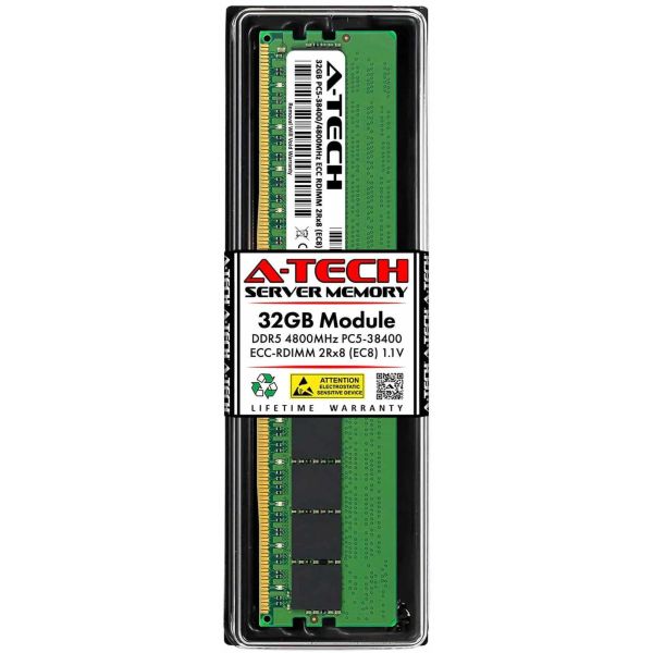Dell 32GB 2Rx8 PC5-38400B DDR5-4800MHz (MTC20F2085S1RC48BA1)