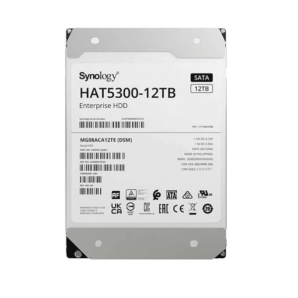 Synology HAT5300 12TB HAT5300-12T 7200RPM 256 MB (HAT5300-12T)