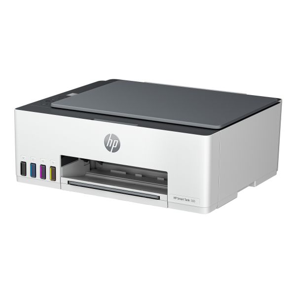 HP Smart Tank 585 All-in-One Printer, Home and home office, Print, copy, scan, Wireless; High-volume printer tank; Print from phone or tablet; Scan to PDF (1F3Y4A#671)