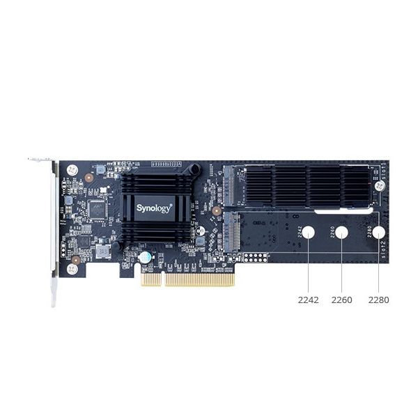 Synology M2D18 interfacekaart/-adapter Intern M.2 (M2D18)