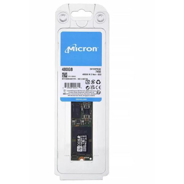 Micron 7450 PRO 480GB NVMe M.2 (MTFDKBA480TFR)