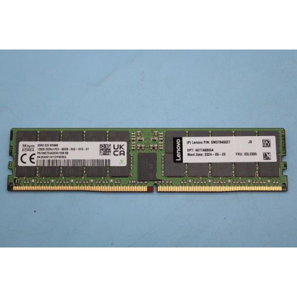 LENOVO 128GB (1128GB) 4RX4 PC5-44800B-R DDR5-5600MHZ RDIMM (03LE895)